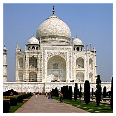 Sharpened Taj Mahal (alpha=1)