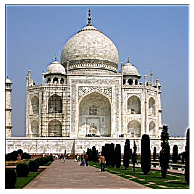 Sharpened Taj Mahal (alpha=2)