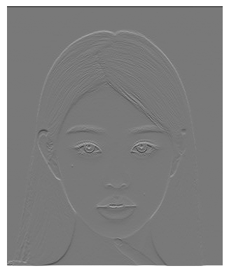 Y-derivative using 4-loop convolution